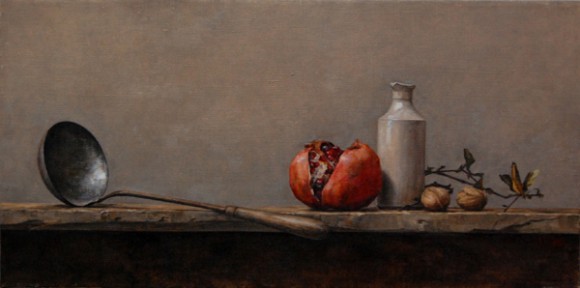 Ladel with Pomegranate  |  Private Collection
