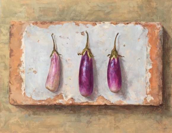 Trio Of Aubergines